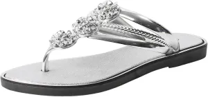 Beach Flip Flops Women Sandals for Women Slip on Lightweight Athletic Thong Sandals Womens Orthopedic Sandals