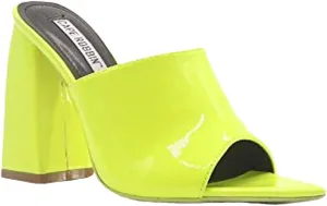 Block High-Heel Mule Open Toe Sandals