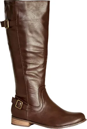 City Chic Women's Boot-Wide Fit Cilla Knee