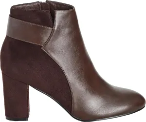 City Chic Women's Wide Fit Jax Ankle Boot