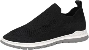 Classic Men's Slip-On Canvas Shoe Soft Comfortable Flat Sole Streetwear Fashion Footwear with Cushioned Insole
