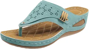Flip Flops Comfortable Casual Summer Beach Thong Sandals Women Sandals Dressy Slip on Lightweight Athletic Thong Sandals