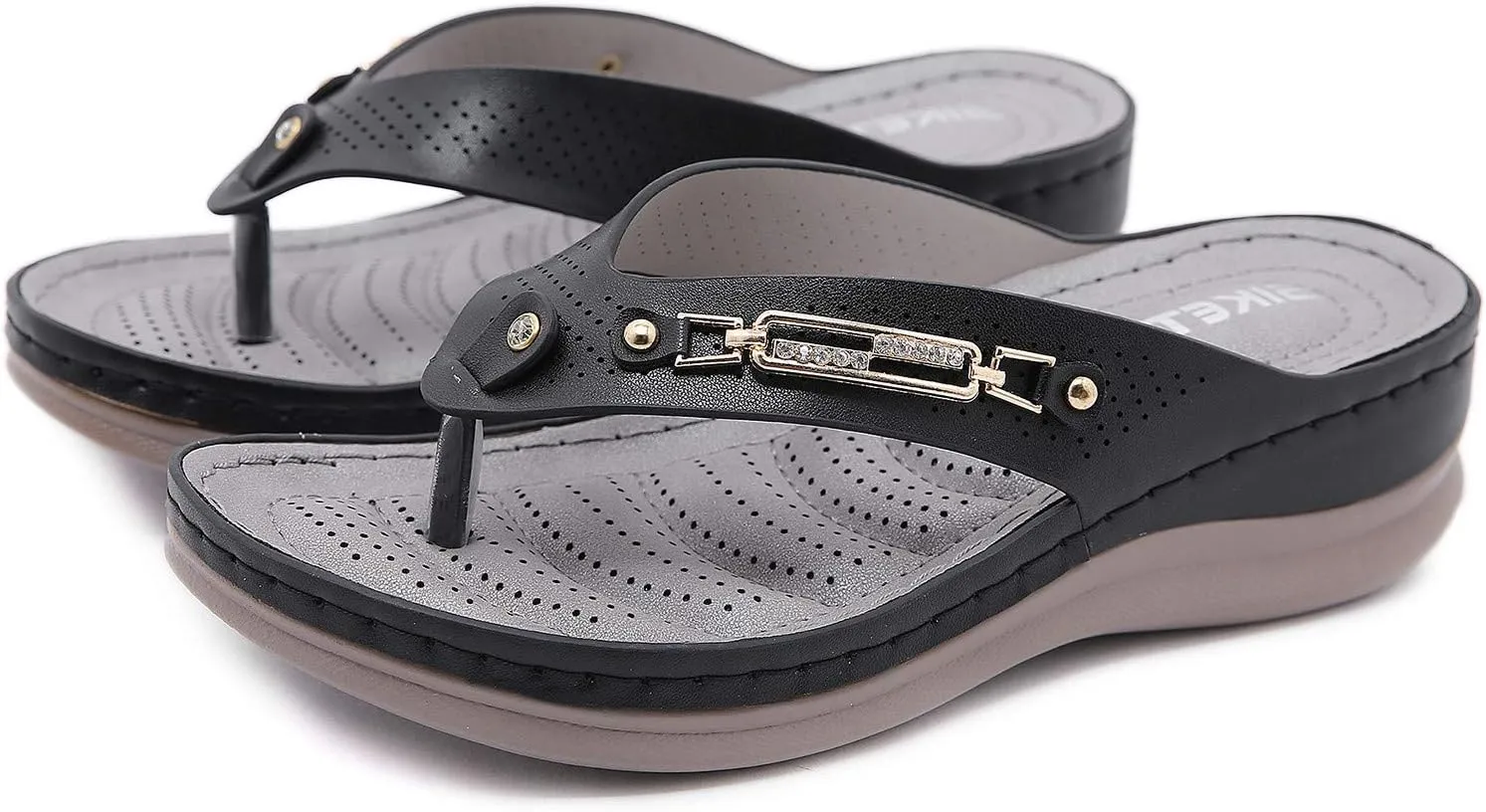 Flip Flops Women Comfort Beach Thong Sandals Indoor Outdoor Sandals for Women Comfort Walking Summer Beach Thong Sandals