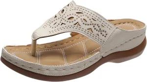 Flip Flops Women Summer Beach Casual Thong Sandals Walking Sandals Women Women's Arch Support Flip Flops