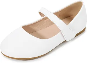 Girls Dress Shoes Patent Leather Ballet Flats Wedding Party School Uniform Shoes Little Girls Flower Girl Shoes