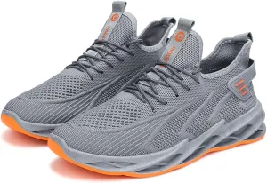 Men Lightweight Breathable Fashion Sneaker Mesh Sport Running Casual Athletic Shoes Unisex