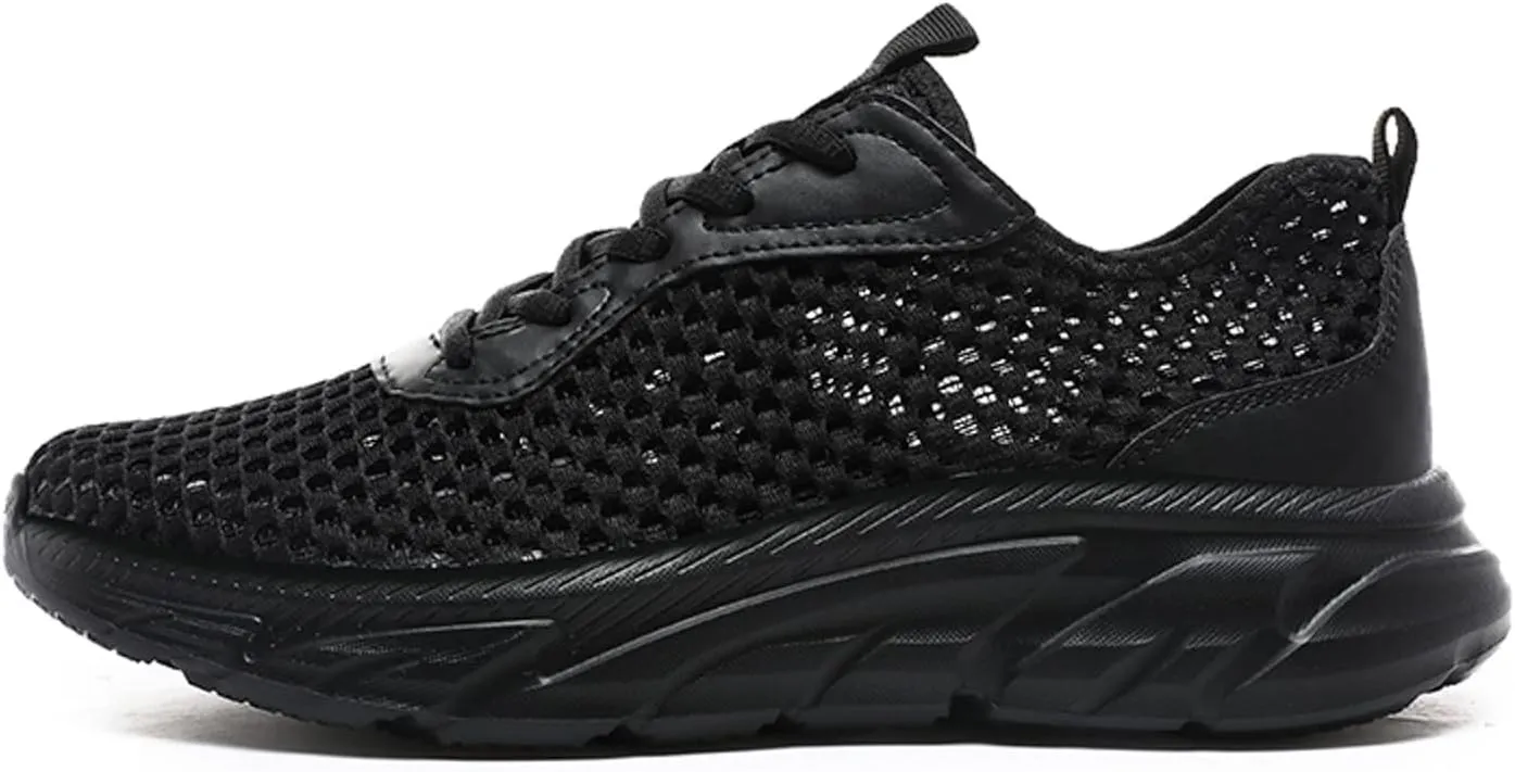 Men Sports Shoes Fashionable and Simple Solid Color Hollowed Out Mesh Breathable and Mens Sneaker Boot Shoes
