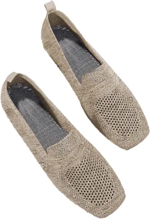 Mens Shoes Slip On Platform Sneakers for Women Women Loafers Shoes Casual Fashion Closed Head Christmas Dress Shoes for Women Slip on Non Slip Low Top Casual
