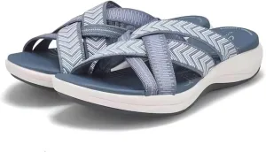 Sandals For Women 2024 Comfortable Orthopedic Slippers Orthotic Slides Flip Flop With Plantar Fasciitis Arch Support