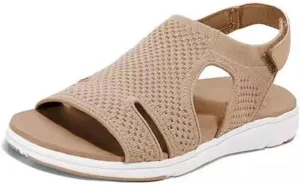Sandals Women Comfortable Dressy Wedge Platform Sandals Ankle Strap Casual Summer Flatform Walking Orthopedic Shoes