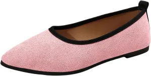 Womens Flats Ballet Flat Shoes Comfortable Slip On Loafers Dressy Work Flats Business Casual Shoes Wide Office Shoes