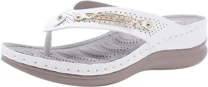 Womens Flip Flops Womens Beach Shoes Comfortable Beach Sandals Slip on Thong Flat Sandals Shower Shoes Women