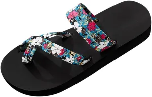 Women's Sandals Women Indoor and Outdoor Flip Flop Walking Sandals Comfort Walking Summer Beach Thong Sandals
