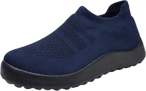 Women's Slip On Sneakers Lightweight Breathable Running Shoes for Men High Top Women's Shoes Casual Women's Fashion Sneakers Platform Tennis Shoe Loafers Shoe
