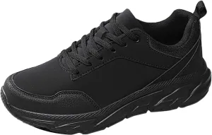 Womens Sneakers Womens Running Shoes Women's White Fashion Sneakers Comfortable & Lightweight Women's Loafers & Slip-Ons Black Sneakers for Women