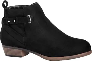 Women's WIDE FIT Ingrid Ankle Boot, Black