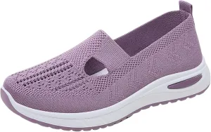 Women's Woven Orthopedic Breathable Soft Shoes Mens Running Shoes Mesh Casual Slip On Shoes Men Shoes Sneakers Platform Tennis Shoe Cross Trainer Shoe