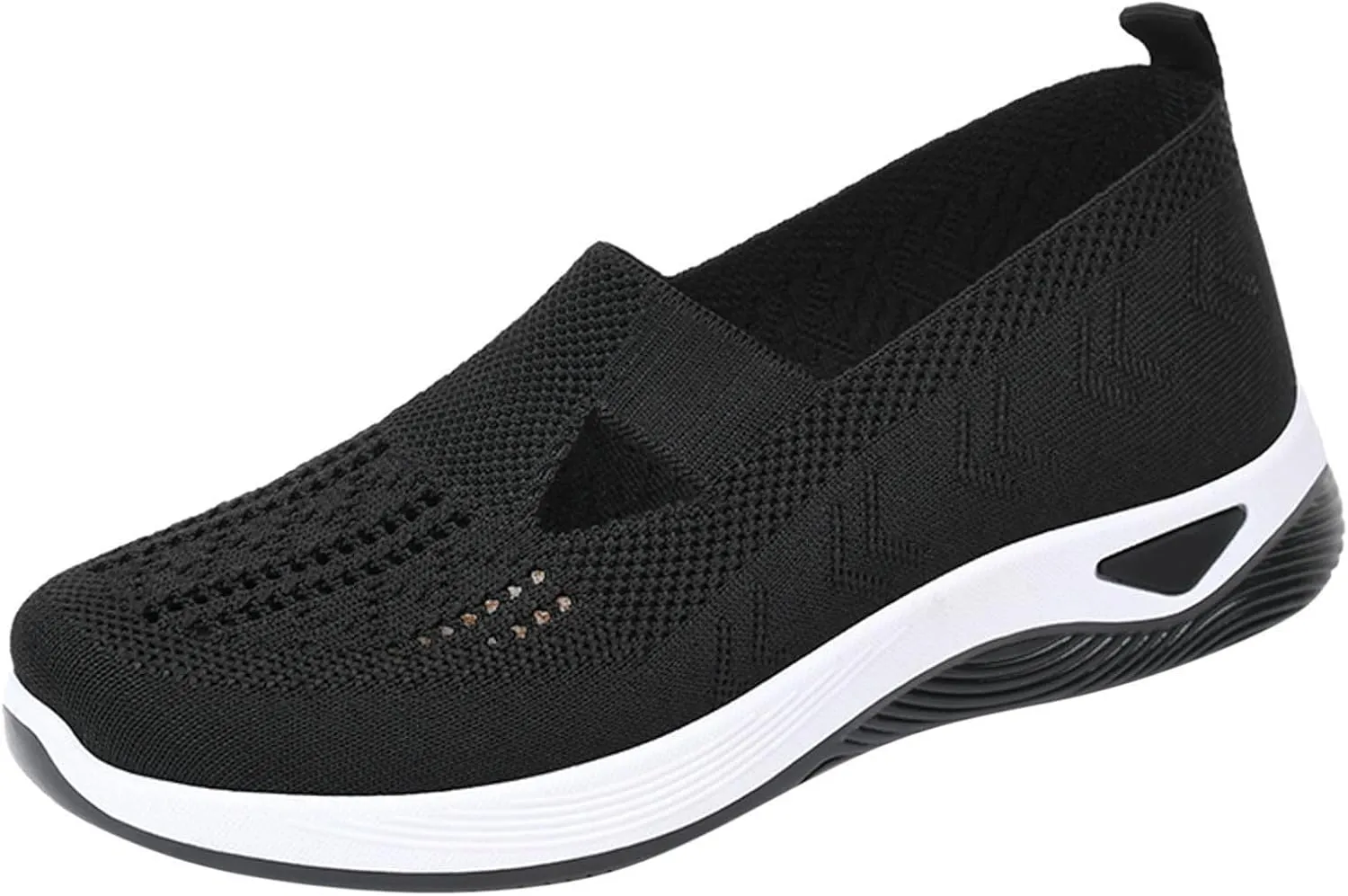 Women's Woven Orthopedic Breathable Soft Shoes Slip On Shoes Women Fashion Men Shoes Casual Men Shoes Sneakers Brown Tennis Shoe Loafers Casual Slip On